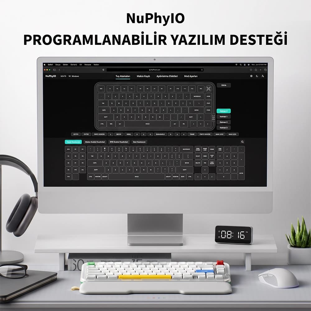 NuPhyIO Programlanabilir Web Sürücüsü Desteği