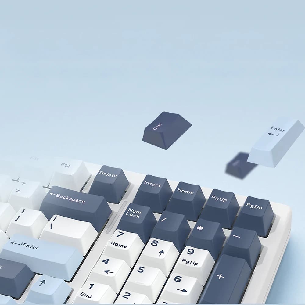 PBT Keycaps and Receiver Storage