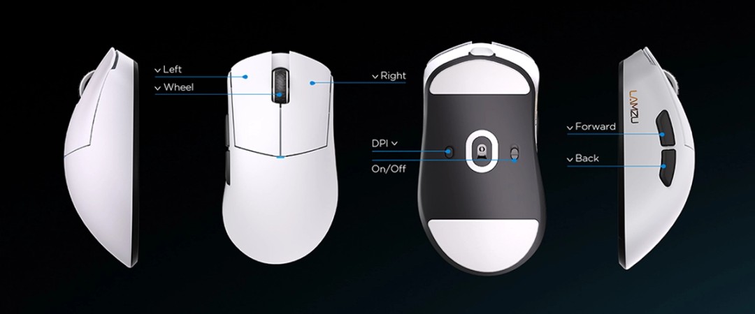 Lamzu PARO AURORA 8K Wireless Gaming Mouse
