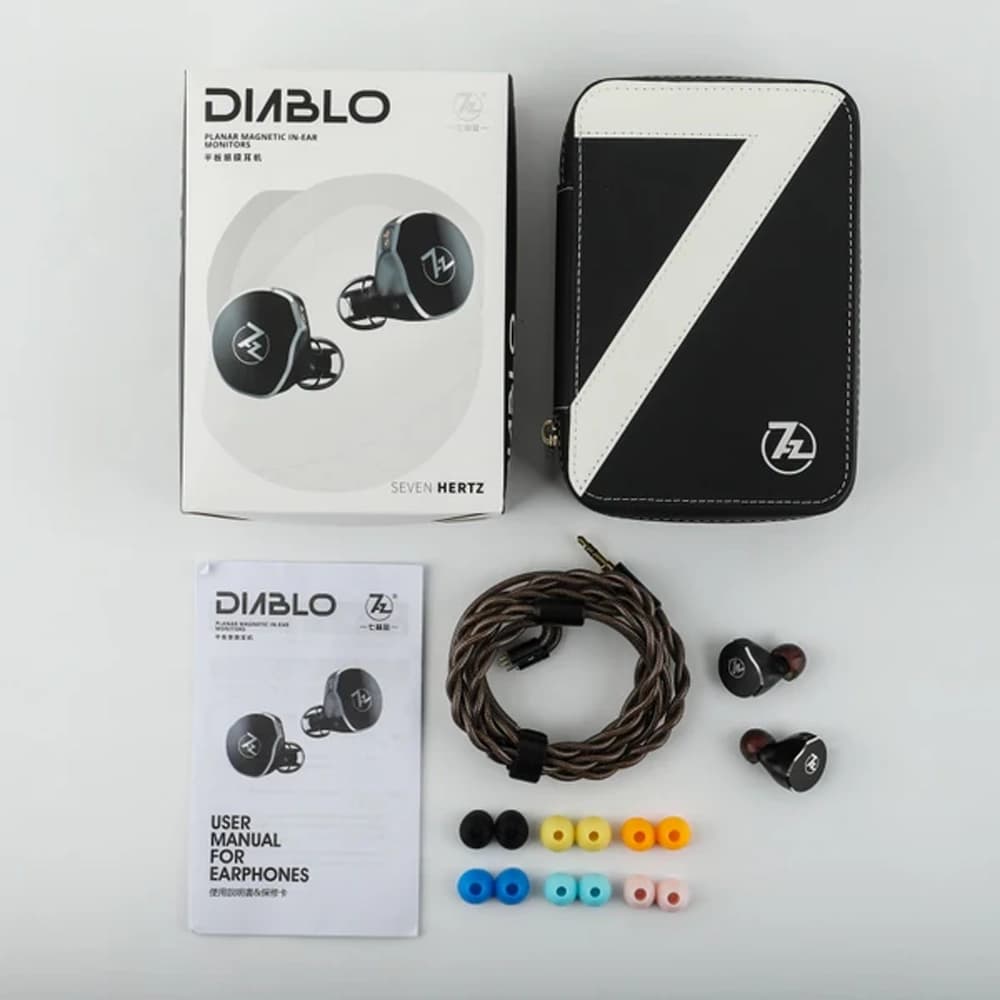 7Hz x Crinacle Diablo Box Contents and Specs
