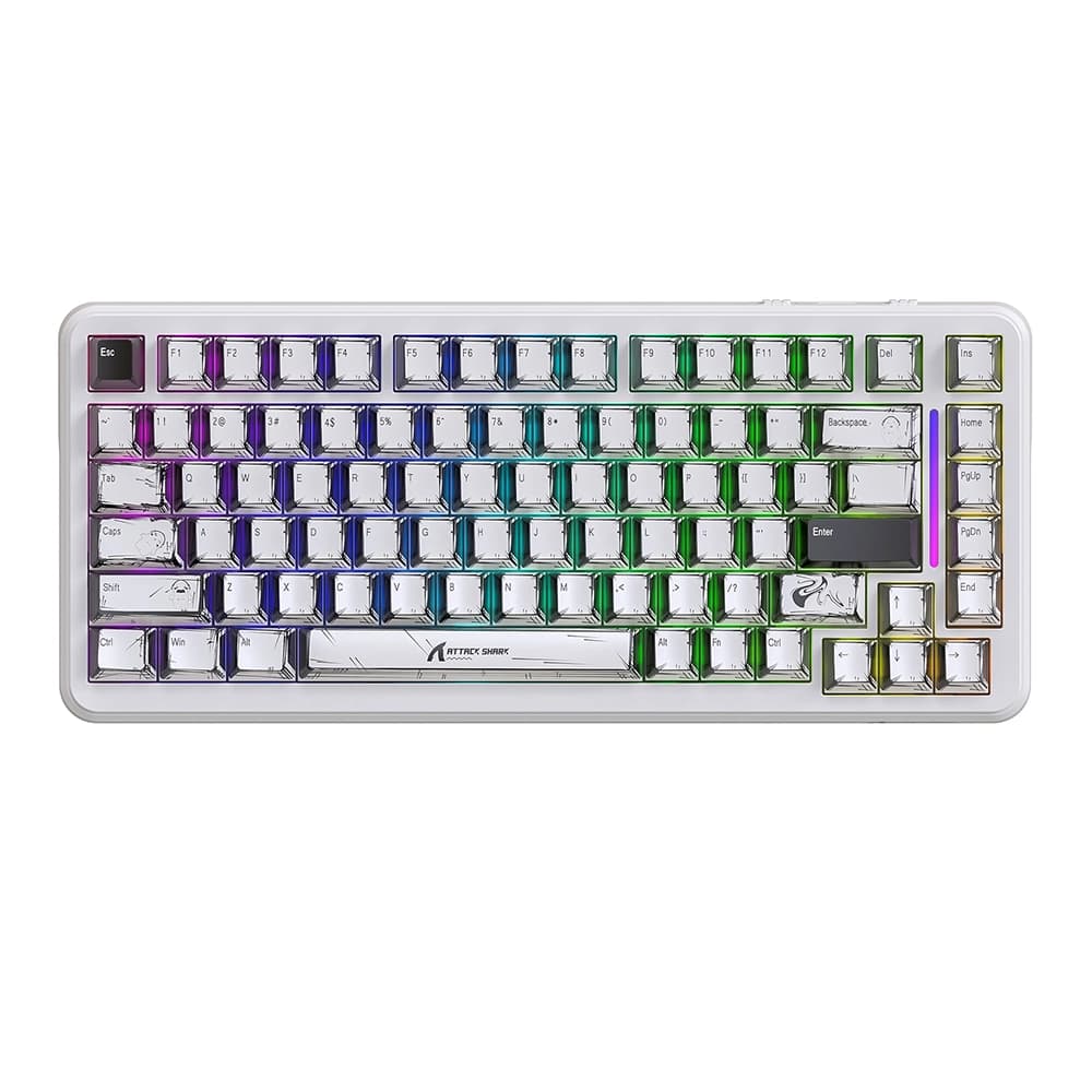 Attack Shark X82 PRO HE Hall Effect Rapid Trigger Mekanik Klavye [Manyetik Switch]