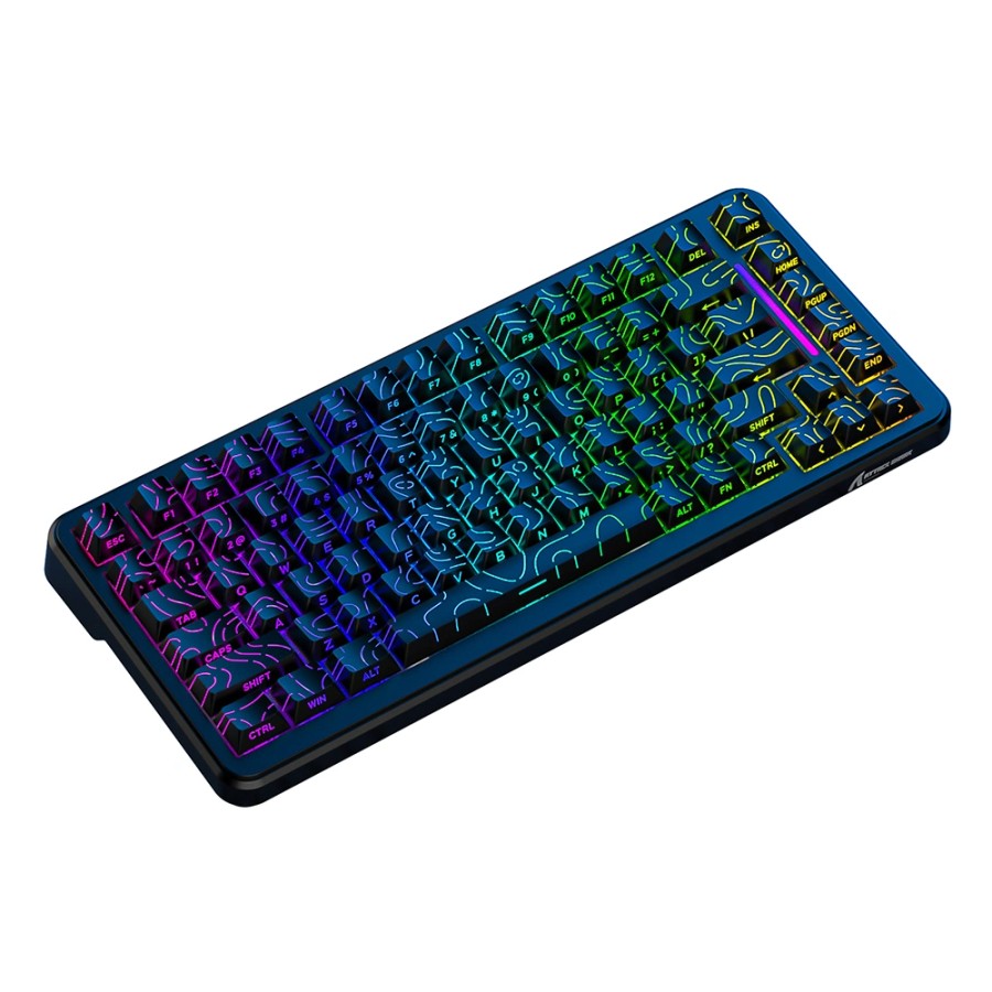Attack Shark X82 PRO HE 75% Düzen Mekanik Klavye