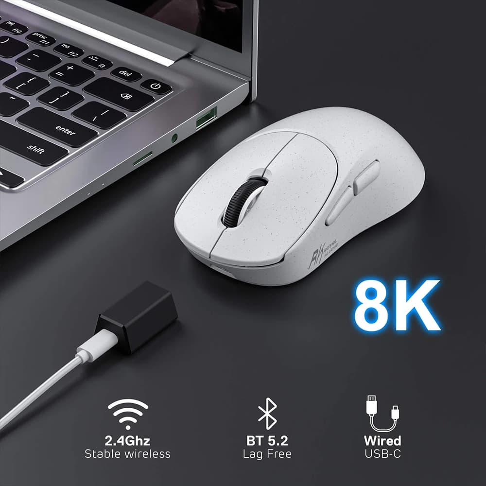 Royal Kludge MG5 Gerçek 8000Hz Polling Rate