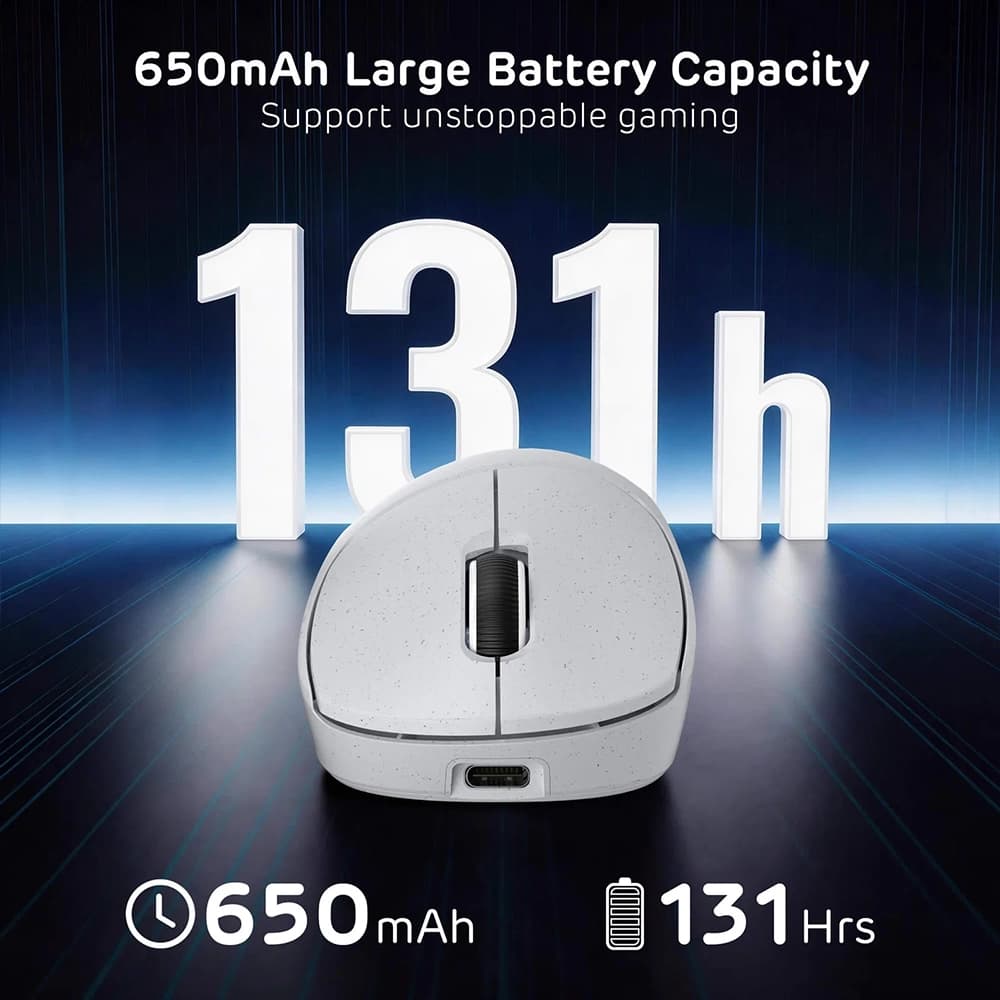 Royal Kludge MG5 Tri-Mode Bağlantı ve Pil Ömrü