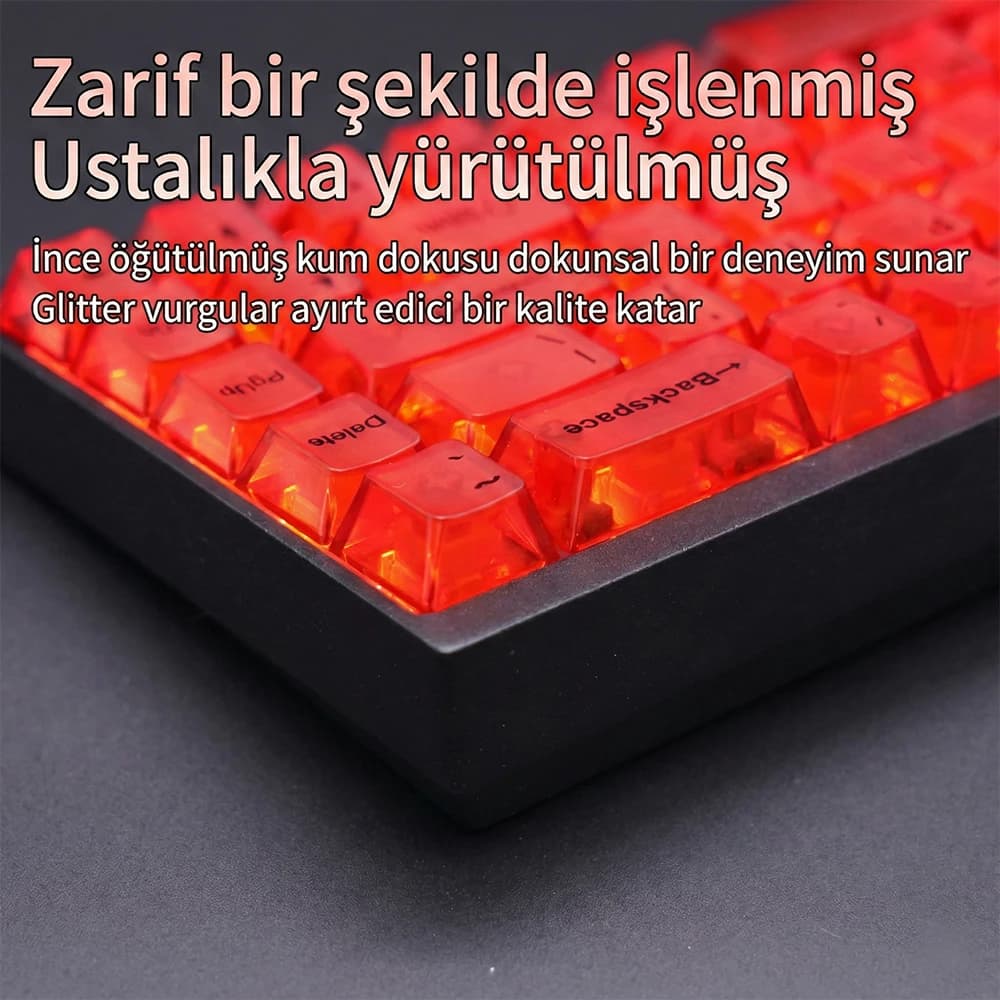 Transparent Keycaps and RGB