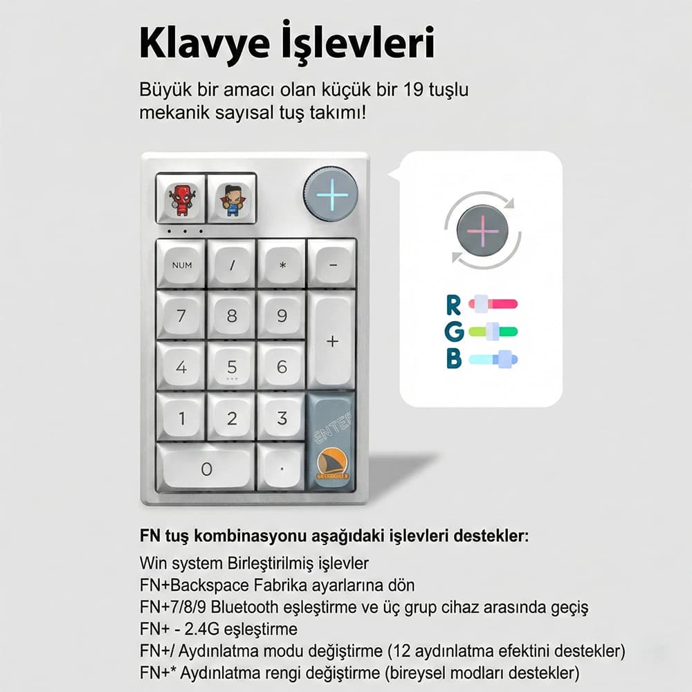 Darmoshark K3 Pro Specs