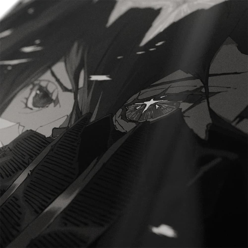 Yuki Aim Monokuro Glass Mousepad