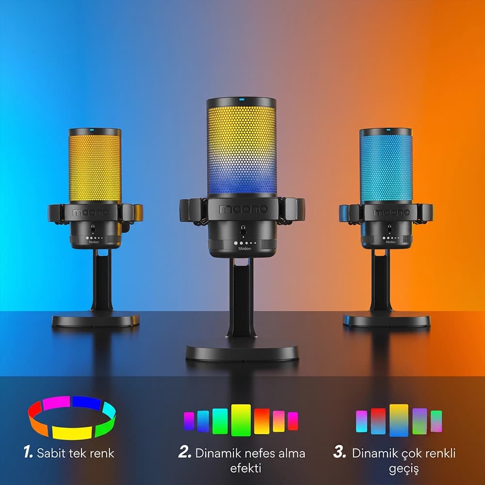 Controllable RGB Lighting Modes