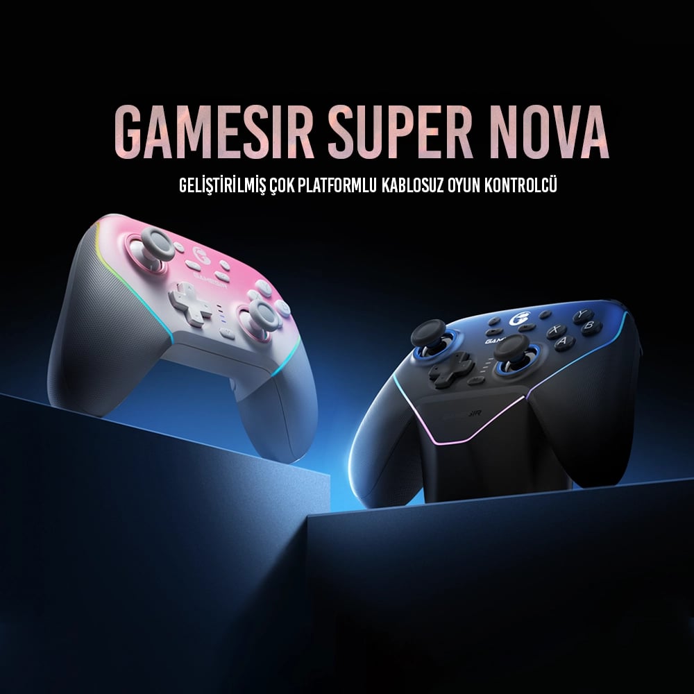 Gamesir Super Nova Hall Effect Kablosuz Oyun Kolu