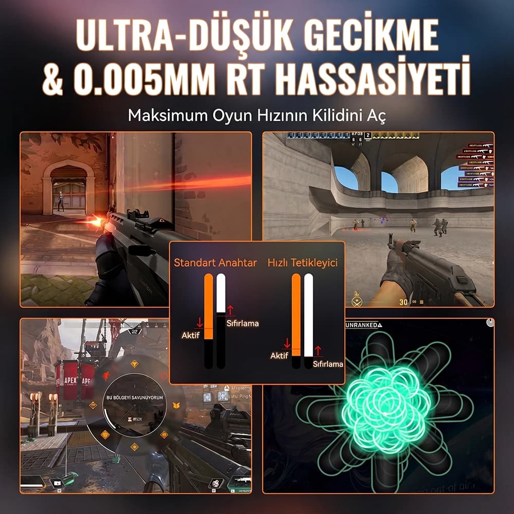 Attack Shark X68MAX HE Manyetik Switch