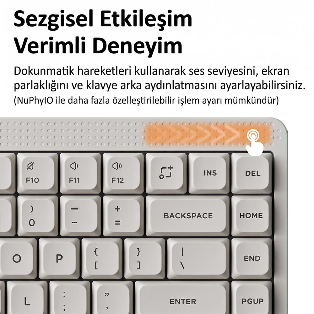 NuPhy Node75 NuPhyIO Web Sürücüsü ve Tri-Mode Bağlantı