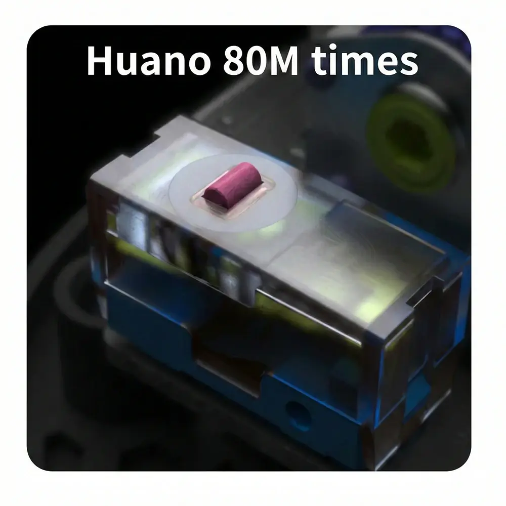 500mAh Battery and Huano Switches