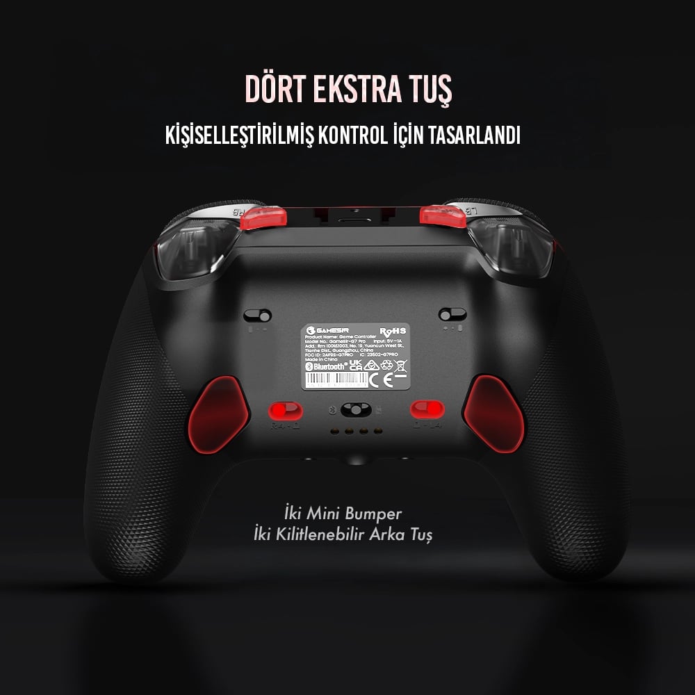 4 Ekstra Buton ve Kişiselleştirme