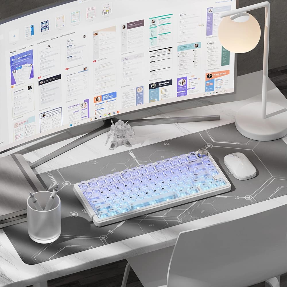 XVX Clear Keycaps RGB Setup