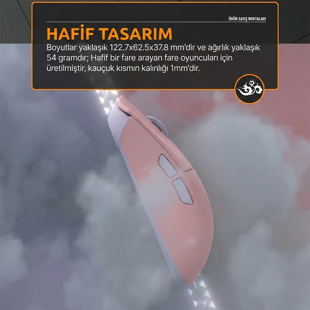 54g Lightweight and Battery