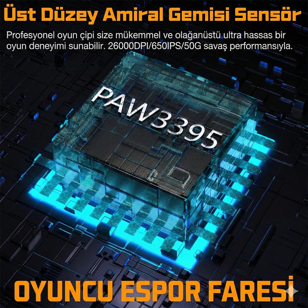 PAW3395 and 2K Receiver