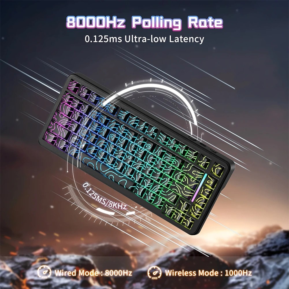 Attack Shark X82 PRO HE 8000Hz Polling Rate