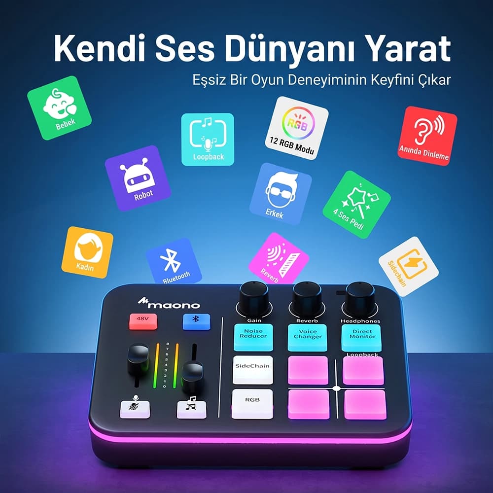 Customize Sound Effects Voice Changer and Soundpads