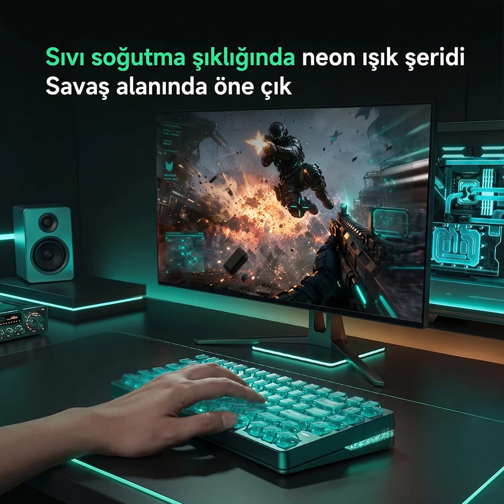 VGN Neon 75 Air HE Sıvı Soğutma Stilli Neon Işık Şeridi