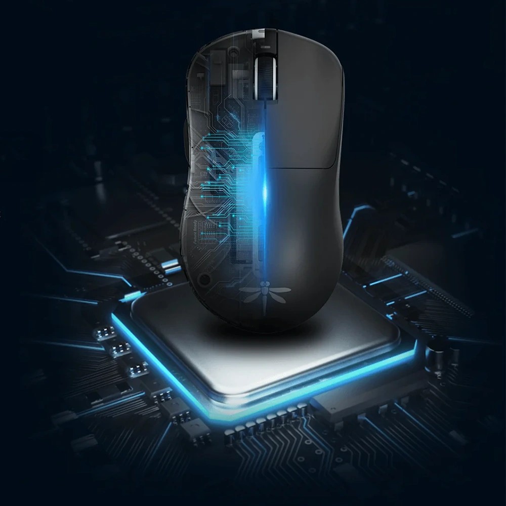 PixArt PAW3395 Sensor ve Nordic 52840 Chip