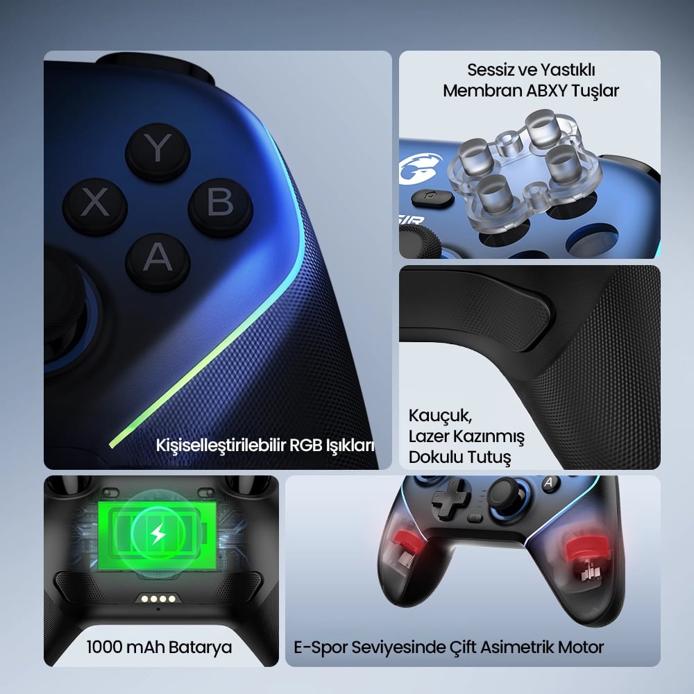 Akıllı RGB Şarj İstasyonu ve Otomatik Başlat-Durdur