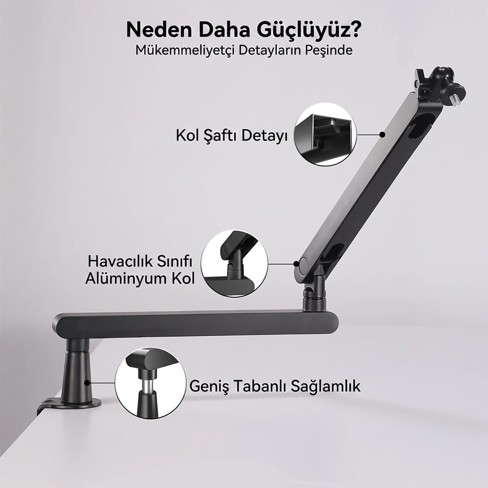 Aviation Grade Aluminum and 2KG Load Capacity