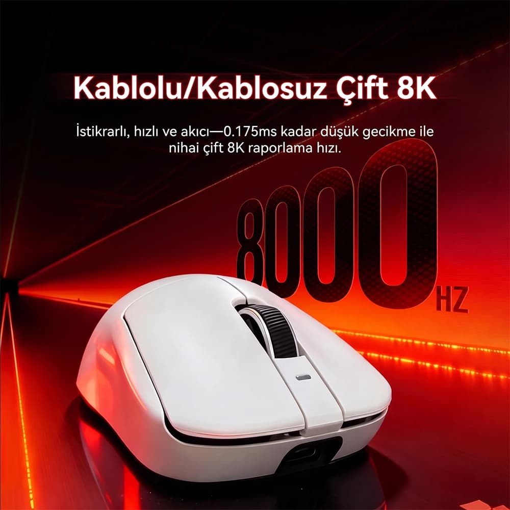 VGN Dragonfly 3 Kablolu Kablosuz Dual 8K Polling Rate