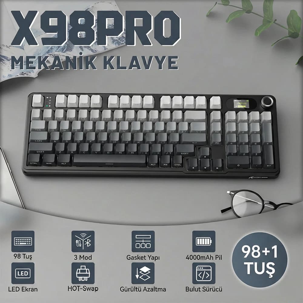 Attack Shark X98 PRO Specs