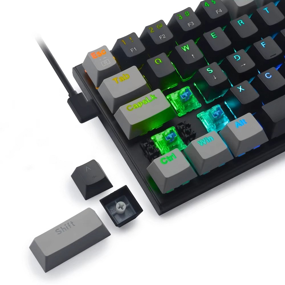 E-Yooso Z-11 60% Kompakt RGB Klavye