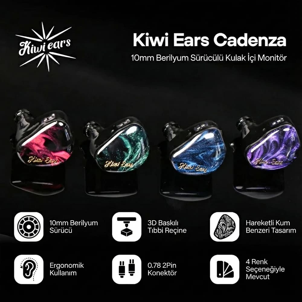 Kiwi Ears Cadenza Teknik Özellikler