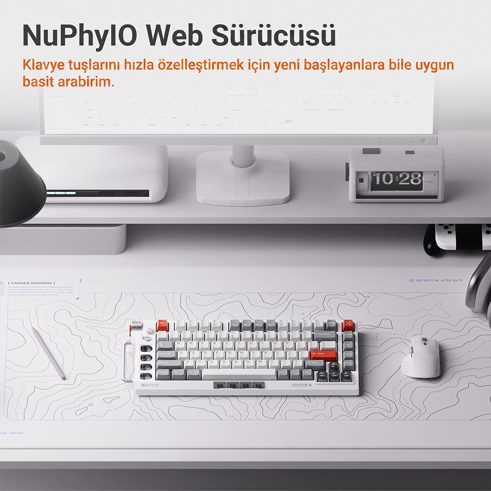 NuPhyIO Web Tabanlı Sürücü ve Gerçek Zamanlı Görselleştirme