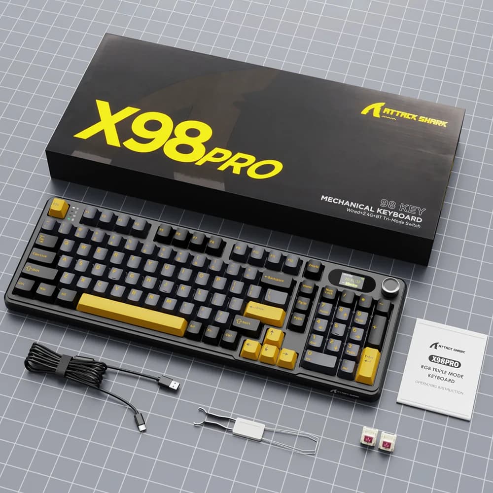 Attack Shark X98 PRO Box Content