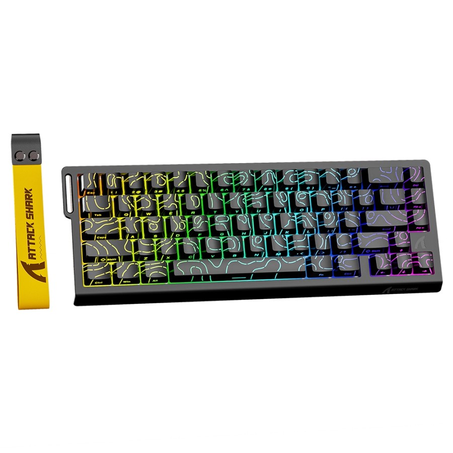 CNC Alüminyum Kasa Attack Shark X68PRO HE
