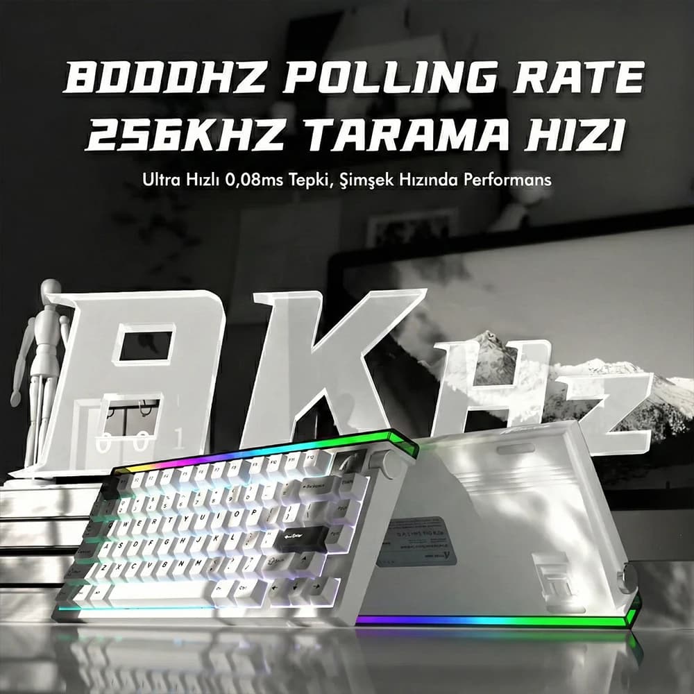 8000Hz Polling Rate