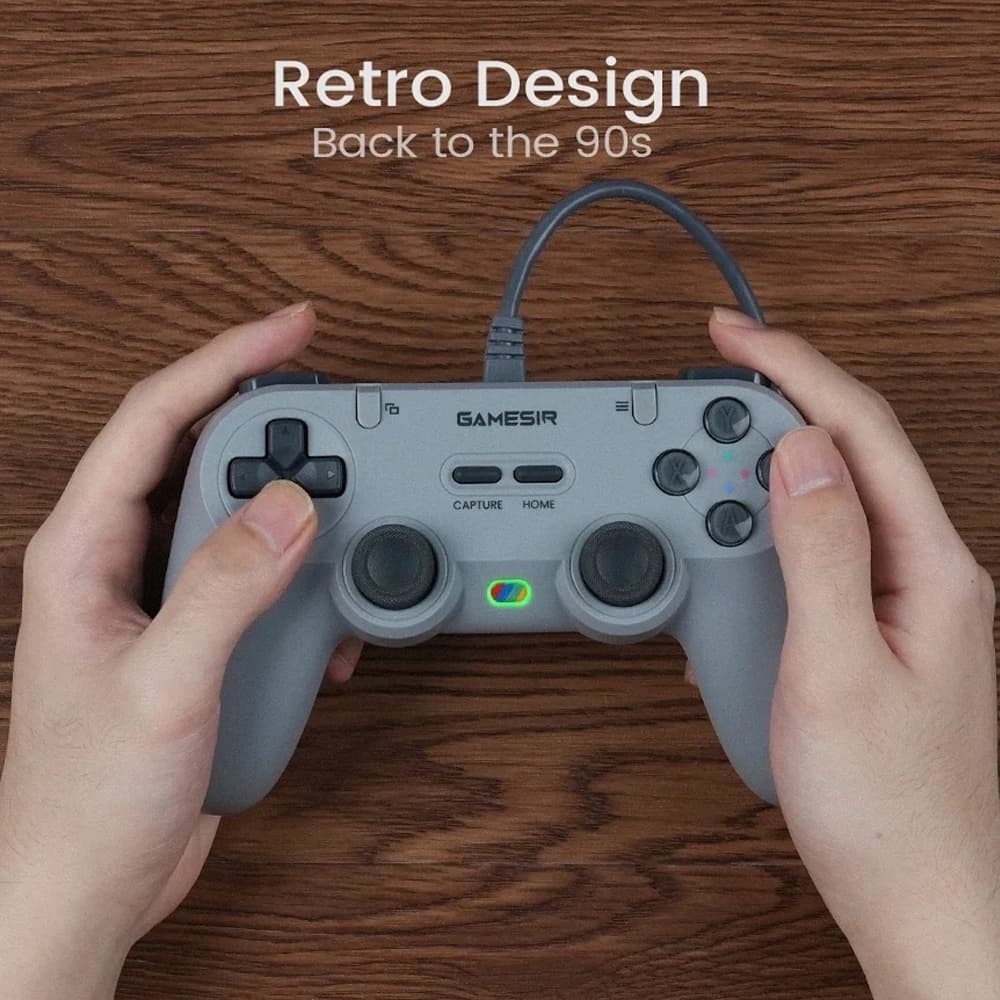 GameSir Tegenaria Lite Retro Simetrik Tasarım Gamepad