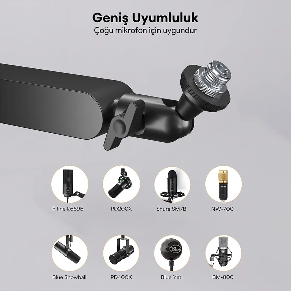 Secure Desk Clamp and Universal Compatibility