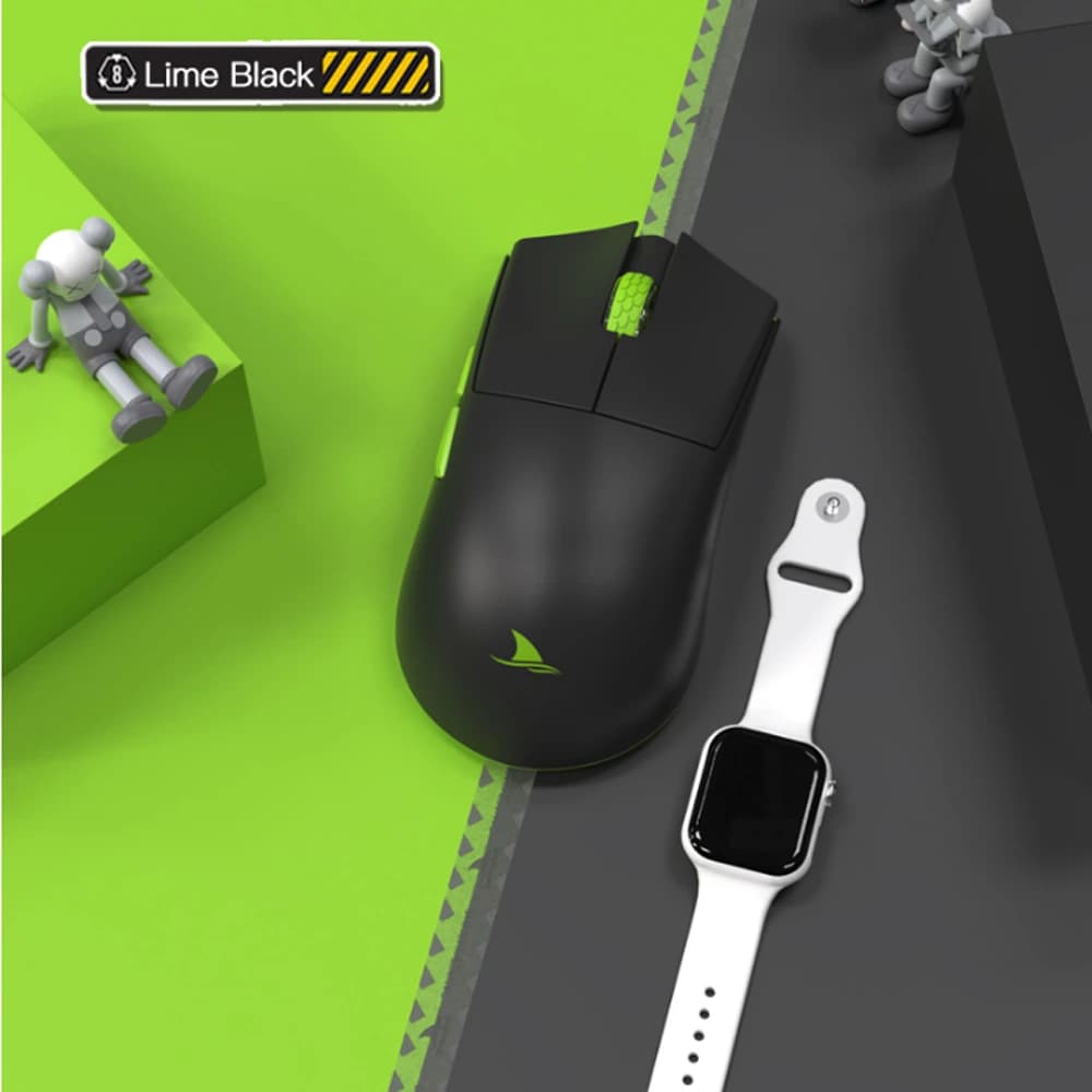 Huano Blue Shell Pink Dot Switches