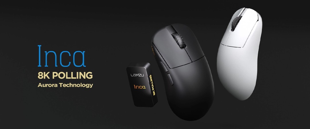 Lamzu INCA 8K Wireless Gaming Mouse