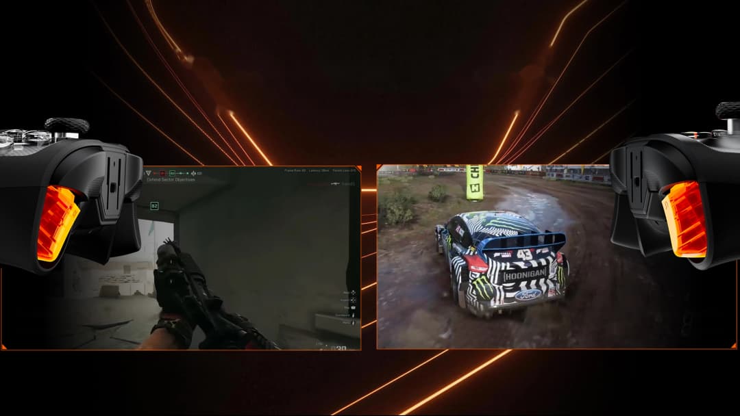 MOJHON Storm çift modlu tetik: FPS için 0,8 mm dijital mod, yarış için 8 mm lineer mod