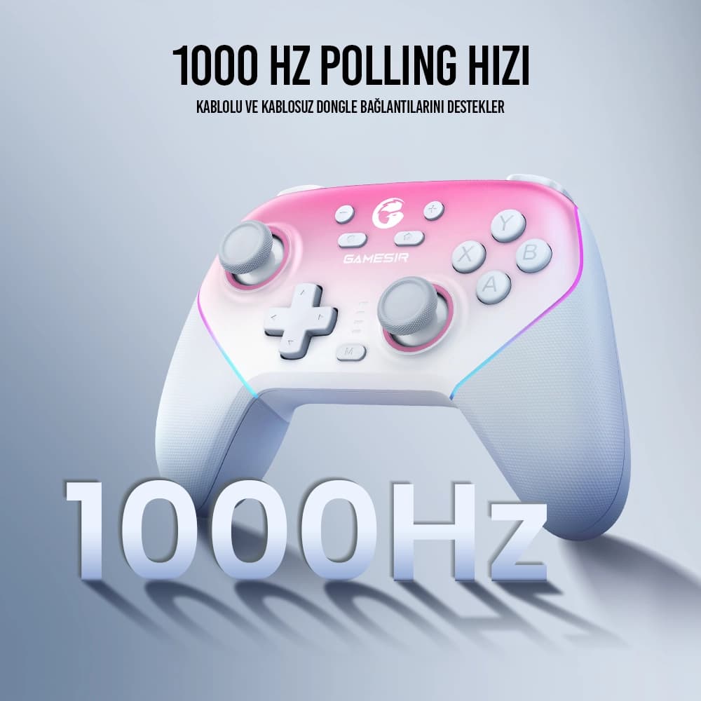 İki Aşamalı Hall Effect Tetikler ve 1000Hz Polling Rate