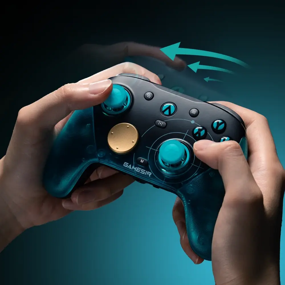 GameSir G7 Pro 8K Çift Modlu Tetik kilitleri ve Optik ABXY Tuşları