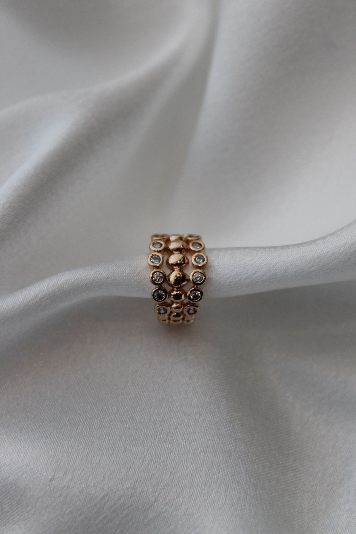 VIP Çelik Zirkon Taşlı Tohum Model Earcuff / Kıkırdak (sıkıştırılabilir) Küpe
