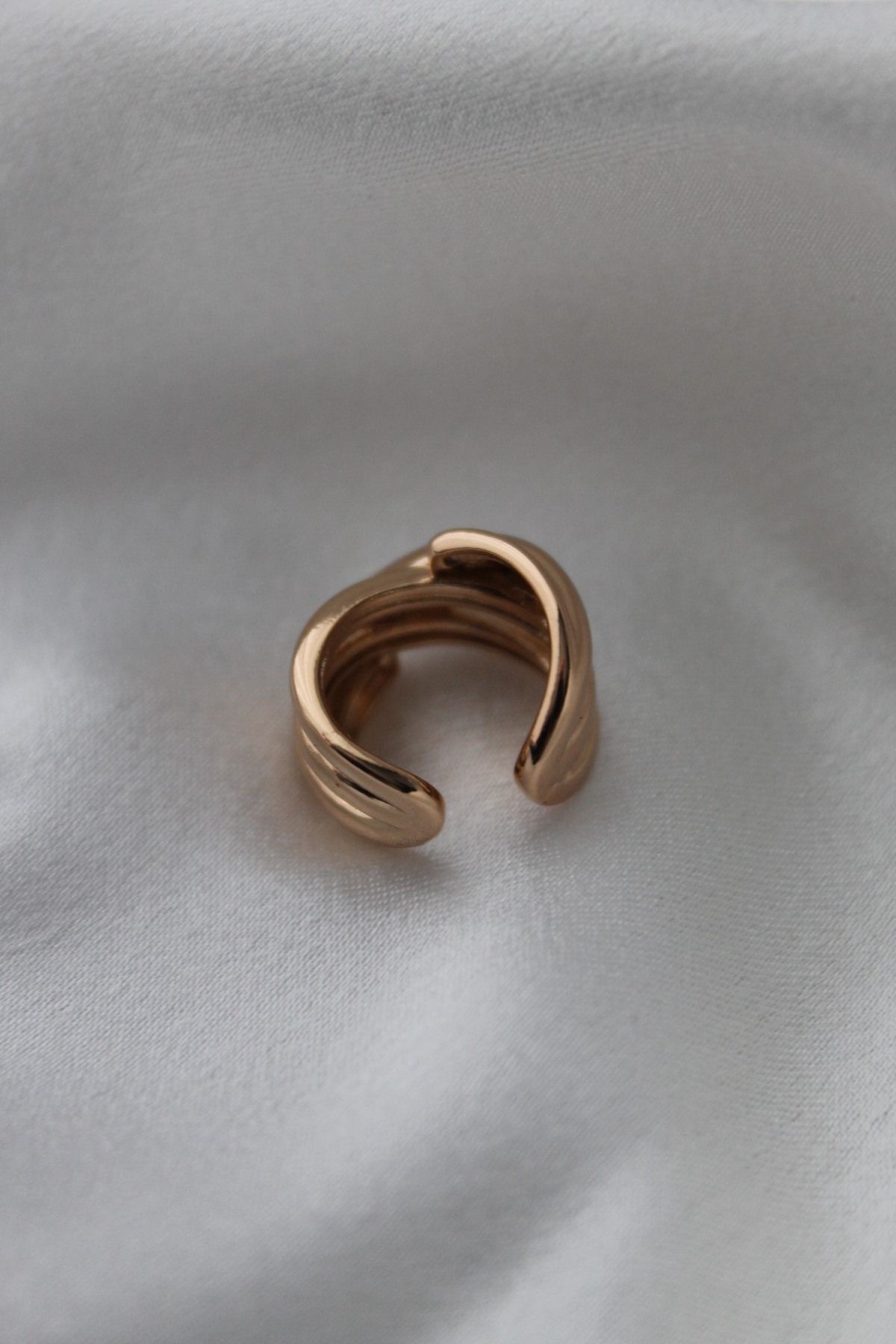 VIP Çelik Çapraz Sarmal Model Earcuff / Kıkırdak (sıkıştırılabilir) Küpe