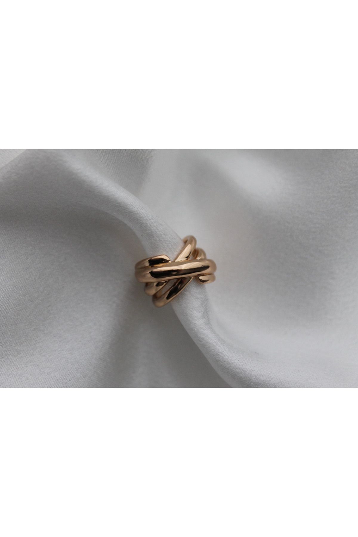 VIP Çelik Çapraz Sarmal Model Earcuff / Kıkırdak (sıkıştırılabilir) Küpe