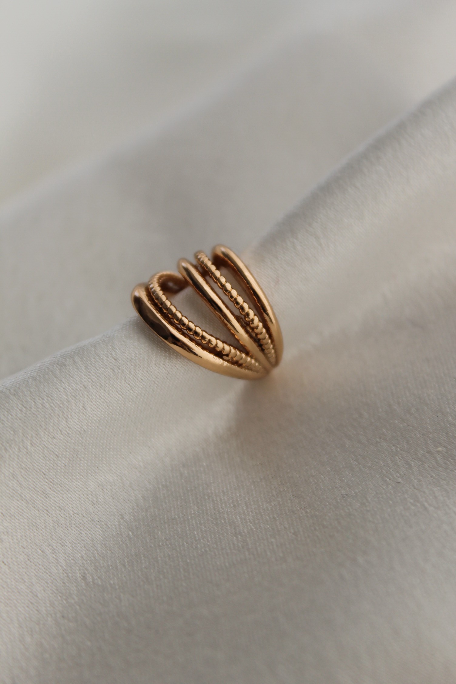 VIP Çelik Zirkon Burgu Earcuff / Kıkırdak (sıkıştırılabilir) Küpe