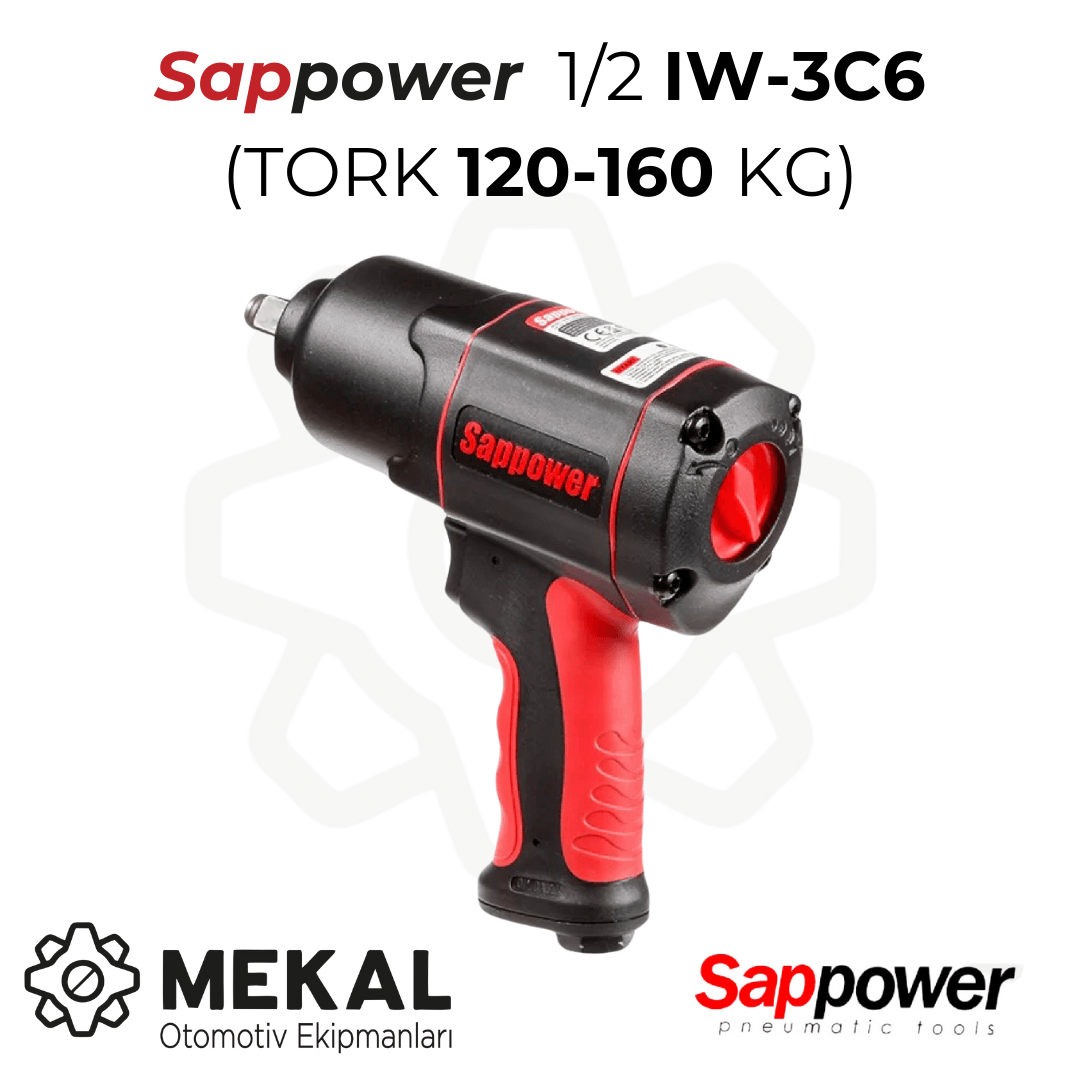 SAPPOWER 1/2 IW-3C6 (Tork 120-160Kg)