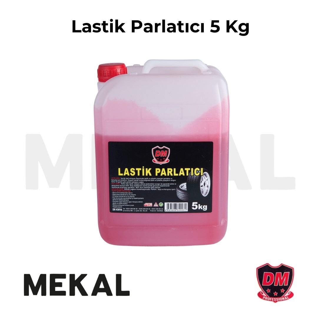 Lastik Parlatıcı Ultra (Kırmızı) 5Kg