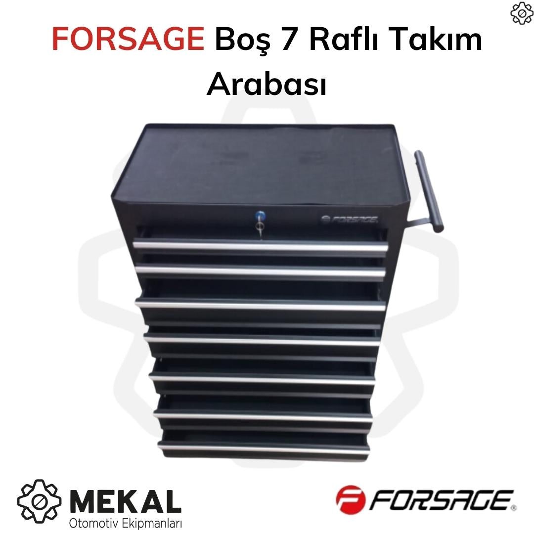 FORSAGE 7 Raflı Boş Takım Arabası