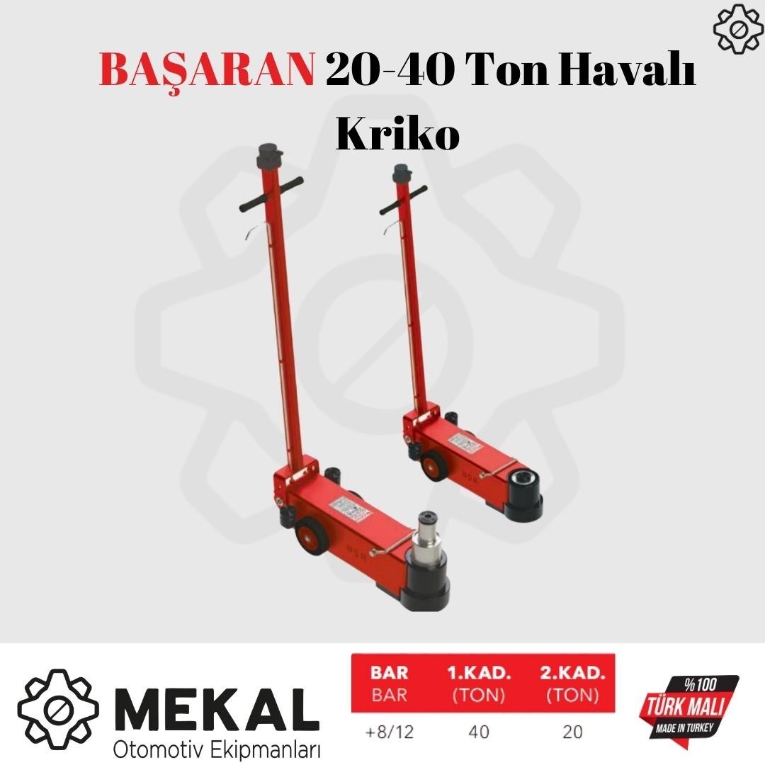 BAŞARAN 20-40 Ton Havalı Kriko