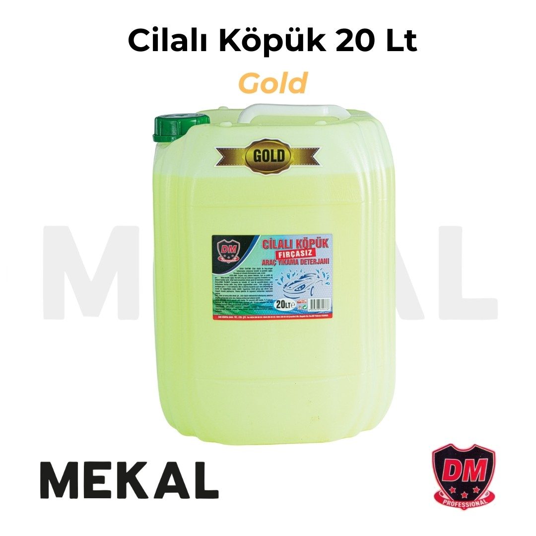 Fırçasız Cilalı Köpük 20 Litre (Gold)